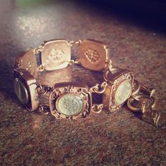 A Gorgeous And Fun Original Catholic Bracelet By Vsa. Wears Heavy And In Absolutely Perfect Condition For A First-Run Piece. Catholic Bracelet, Angel Jewelry, Jewelry Lookbook, Adjustable Bracelet, Womens Jewelry Bracelets, Swarovski Crystals, Lookbook, Women Jewelry, Bracelet