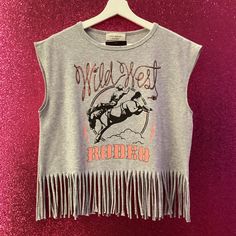 Graphic Tee Wild West, Rodeo, Graphic Tee, Graphic Tees, Zara, Sports, Grey, Women Shopping, Color