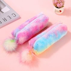 Unicorn School Supplies, Unicorn Pencil Case, Kawaii Rainbow, Rainbow Plush