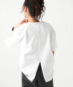 ＜先行予約＞【LADIES】バックスリットTシャツ Dijon, Style Guides, Chef's Jackets, For Girls