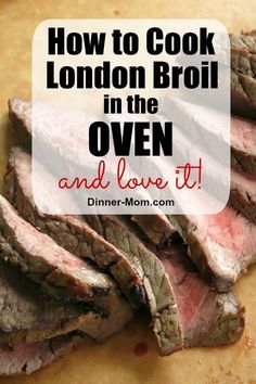 how to cook london broil in the oven and love it