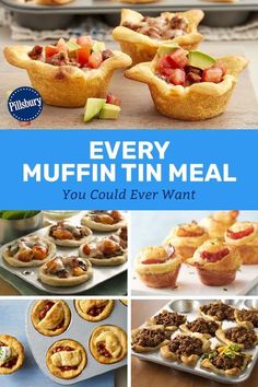 the cover of every muffin tin meal you could ever want to make is shown