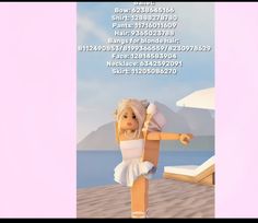 This is a ballet code for berry ave enjoy! Ugg Codes Berry Ave, Code For Berry Ave, Berry Ave Codes, Play Outfit, Outfit Codes, Role Play, Ballet Dancers, Berry