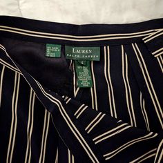 Circa 1989. 100% Silk. No Pockets. Invisible Zipper. 22" Leg Opening. Says Size 4, But Is Not The Size 4 Of 2023! Go By The Waist Measurement, Please! Waist: 27" Hip: 42" Ralph Lauren Chic Spring Pants, Chic Ralph Lauren Spring Pants, Elegant Ralph Lauren Spring Pants, Ralph Lauren Formal Wide Leg Bottoms, Ralph Lauren Formal Wide-leg Bottoms, Ralph Lauren Formal Wide Leg Pants, Ralph Lauren Formal Wide-leg Pants, Ralph Lauren Summer Pants, Fitted Blue Ralph Lauren Bottoms