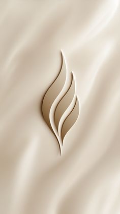 an abstract white background with wavy lines in the shape of a wave, or leaf