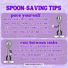 Whether you have 10 spoons or 2, the most important thing is to prioritize what truly matters and give yourself permission to rest. ✨⁣ ⁣ Have you tried any of these spoon-saving strategies? What works for you? Drop your tips in the comments to share with the community! ⬇️ #spoonie #chronicillnesswarrior #spoonmanagement #selfcaretips #spoonietips" Spoonie Life Hacks, Ms Spoon Theory, Spoon Theory Explained, Spoonie Hacks, Permission To Rest, Pots Awareness, Ehlers Danlos Syndrome Hypermobility, Sunflower Stuff, Spoon Theory