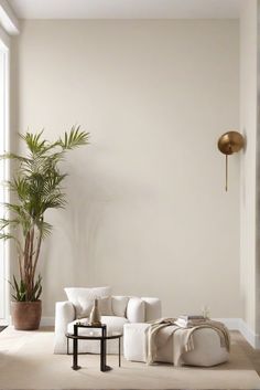 living room decor ideas, home decor ideas, interior design inspiration, paint color scheme palette Ecru Walls Living Room, Cream White Wall Color, Living Room Off White Walls, Soft White Living Room Walls, Light Colour Living Room Ideas, White Cream Walls, Sw Eider White Walls, Ivory Walls Living Room, Off White Living Room Walls