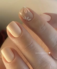 Best Summer Nail Designs, Subtle Nails, Simple Gel Nails, Summer Nail Designs, Casual Nails, Short Acrylic Nails Designs, Dipped Nails, Beauty Nail