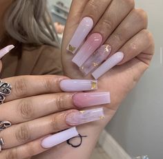 Easy Nail Designs For Beginners, Medium Coffin Nails, Nail Art Designs Valentines, Nail Art Designs Valentines Day, Nail Designs For Beginners, Easy Nail Designs, Acrylic Nails Nude, Easy Nail Art Designs, Girly Acrylic