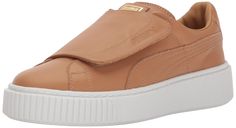 PRICES MAY VARY. sku=36412303-7.5 Originally released in 1971, the Puma Basket boasts a timeless athletic design with clean lines. This "Platform Strap" version is a new take on the classic and is designed with a raised rubber sole, velcro strap, and a soft leather upper. Puma Women, Platform Sneaker, Kids Luggage, Velcro Straps, Fashion Sneakers, Clean Lines, Sneakers Fashion, Soft Leather, Special Features