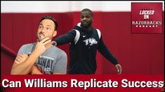 two men standing next to each other with the words can williams replicate success?