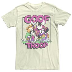 Michigan Wolverines He'll love the look and feel of this Disney's A Goofy Movie Goof Troop Men's Graphic Tee. © Disney FEATURES Crewneck Short SleevesFABRIC & CARE Cotton Machine wash Imported Size: XS. Color: Natural. Gender: male. Age Group: adult.