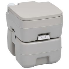 two coolers sitting side by side on top of each other, one with the lid closed