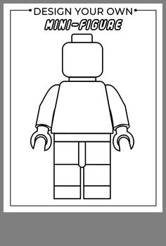 an image of a lego minifig with the text create your own