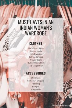 Must Have Indian Outfits, Essential Dresses For Women, Indian Wardrobe Essentials For Women, Minimalist Wardrobe Indian Women, Indian Wardrobe Essentials, Indian Wear Capsule Wardrobe, Indian Basic Outfits, Capsule Wardrobe For Indian Women, Classic Indian Wear