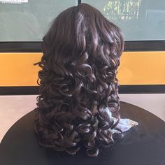 Long Curly Wig Large Bouncy Curls Rich Dark Brown Hd Lace Front Pre Plucked Hairline Nwt Lush Hair Extensions, Black Hair Pieces, Blonde Ponytail, Straight Hair Extensions, Brown Curls, Long Curly Wig, Ponytail Hair Extensions, Bouncy Curls, Long Straight Hair