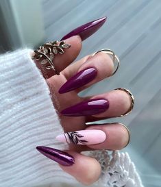 Bordo Nails, Deer Makeup, Cosmic Girl, November Nails, Cute Nails For Fall, Trendy Nail Art Designs, Fall Nail Art, Fall Nail Colors, Fall Nail