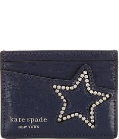 Cute Card Holder, Kate Spade Card Holder, Cute Wallets, Leather Card Holder, Decorative Glass, Jewelry Lookbook, Kate Spade Wallet