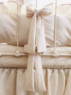 Natural | Farmhouse Crib Bedding Complete Set Pink Nursery Bedding, Farmhouse Crib, Natural Crib, Natural Farmhouse, Crib Liners, Crib Bumpers, Bumper Pads For Cribs, Neutral Crib