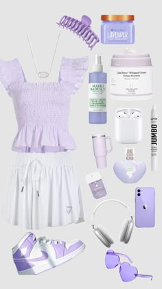 Preppy Purple, Purple Preppy, Purple Outfit, Fav Color