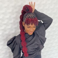 Fancy Loc Hairstyles For Women, Dreads Wedding Hairstyles Dreadlocks, Long Locs Updo, Up Hairstyles Black Women, Long Locs Styles, Loc Ponytail Styles Black Women, Long Loc Styles Women, Long Locs Hairstyles, Black Women Updo