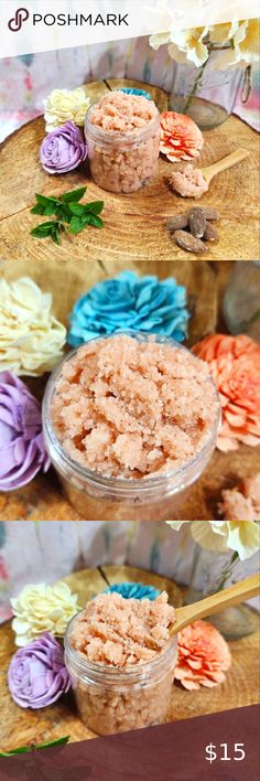 Handmade Himalayan Salt Scrub 8 oz‎ Himalayan Salt Scrub, Pure Castile Soap, Natural Exfoliant, Castile Soap, Salt Scrub, Himalayan Pink Salt, Pink Salt, Organic Soap, Vitamin E Oil