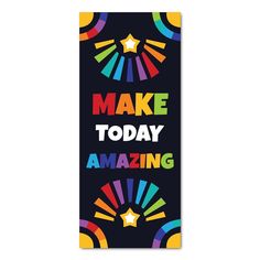 Classroom Door Decoration Kit - Make Today Amazing Printable Digital Library Sproutbrite Classroom Door Decorations, School Reception, Traditional Classroom, Make Today Amazing, Classroom Boards, Colorful Classroom, School Door Decorations, Classroom Doors, Preschool Bulletin