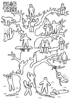 a black and white drawing of people playing in the water