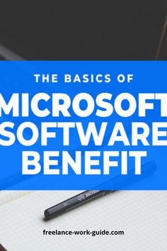 the basics of microsoft software benefit