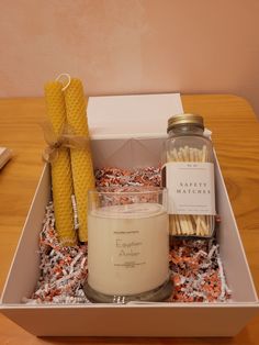 JMCH Match Bottle Gift Box - JMCandles and Home Matches Art, Art With Words, Match Bottle, Words Of Inspiration, Tapered Candle, Beeswax Taper Candles, Beeswax Tapers, Holiday Candle, Candle Gift Box