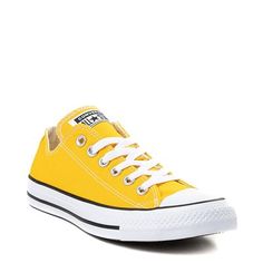 Alternate view of Converse Chuck Taylor All Star Lo Sneaker Yellow Chuck Taylors, Yellow Converse, Galaxy Vans, Yellow Sneakers, New Converse, Yellow Shoes, Star Sneakers, Unisex Shoes, Converse Chuck Taylor High