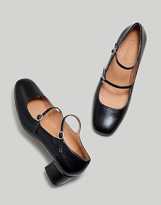 French Shoes Style, French Capsule Wardrobe, French Shoes, French Wardrobe, Leather Industry, Madewell Shoes, French Women, Leather Mary Janes