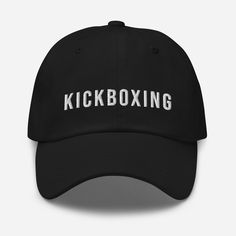 💪 Introducing our "Kickboxing" Dad Hat - the ultimate expression of your love for Kickboxing 🏋️♂️ Product Features: 🧢 Crafted for Fitness Fanatics: Made from durable 100% chino cotton twill, this Dad Hat ensures exceptional quality and comfort. 🧢 Versatile Unisex Design: With its low-profile, 6-panel unstructured silhouette, this Dad Hat is a versatile addition to your collection. Perfect for both men and women, it's not just a hat; it's a statement. 🧢 Stay Cool and Chill: The hat features Gym Hat, Gifts For Gym Lovers, Gym Gifts, Sports Cap, Mma Boxing, Cap For Men, Baseball Trucker Hat, Athletic Looks, Baseball Gifts