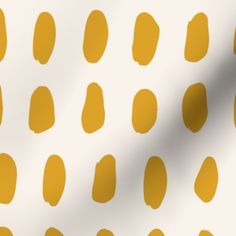 an orange and white wallpaper with small dots on the back ground, in shades of yellow