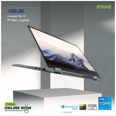 Asus Zenbook Flip 13 UX363EA Laptop Design, Asus Zenbook, Asus Laptop, Best Laptops, Electronics Gadgets, Intel Core, Art Tutorials, Full Hd, Poster Design