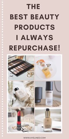 my top beauty products that I always repurchase! some new beauty products from 2019 and some cult favourites including the best drugstore foundation, the best longwearing foundation, the best makeup cleansers and more. Drugstore and high end to suit all budgets! #ayelined #bestbeauty2019 #beautyfavourites #bestfoundation #drugstoremakeup Best Cleansers, Elf Products, Best Drugstore Foundation, Nyx Soft Matte, Hide Dark Circles, Drugstore Foundation, Shape Tape Concealer, Budget Beauty, Best Lip Balm