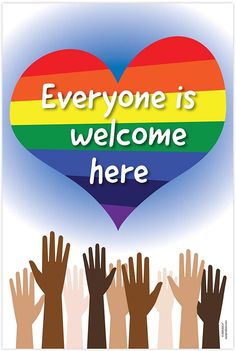 Everyone is Welcome Here Poster, Diversity Posters, Rainbow Poster, Equality Sign for Home, Inspirational Poster, Office Poster, Cool School Supplies, 12 x 18 in., Laminated
gender equality poster
gender equality quotes
#gender equality poster
#gender equality quotes
#gender equality art
#gender equality slogan
#gender equality poster drawing Poster For Classroom, Everyone Is Welcome Here, Counselor Office Decor, School Counselor Office Decor, Diversity Poster