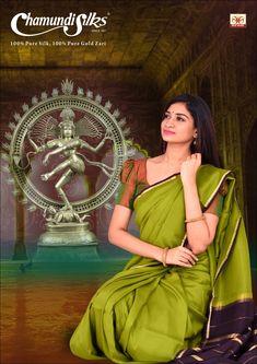 Drape a Chamundi Silk and feel your heart dance with happiness! Silk