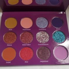 Rasha B. Cosmetics X Just Anne Extraordinaries Eyeshadow Palette Carli Bybel Palette, Eye Pigments, Violet Voss, Cheek Palette, Nail Polish Art, Nude Eyeshadow, Pigment Eyeshadow