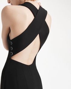 Spine Dress, Evening Wear, The Back, Chic Style, Designer Dresses, Backless Dress