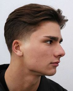 Popular Boys Haircuts, Temp Fade Haircut, Side Haircut, High And Tight Haircut, Low Taper Fade, Drop Fade Haircut, Cool Boys Haircuts, Barbers Cut, Natural Straight Hair