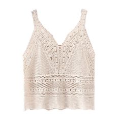 Name:Hook flower, hollow-out spaghetti strap top, short stylish sweet all-match top, V-neck lace tank topFabric:crochetColor:white,ivorySize(cm):Freelength:49,bust:82-85,shoulder:32 Cheap Tank Tops, Spaghetti Strap Top, Penny Lane, Strap Top, Lace Tank Top, Neck Lace, Strap Tops, Lace Tank, Different Fabrics