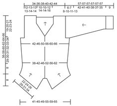 the measurements for an adult's shirt and pants