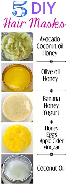 Try a homemade hair mask. | 9 Genius Tips To Save Your Color-Damaged Hair Natural Hair Gel, Hair Mask Recipe, Homemade Hair Mask, Makeup Removers, Diy Hair Masks, Dry And Damaged Hair, Natural Hair Diy, Hair Masks