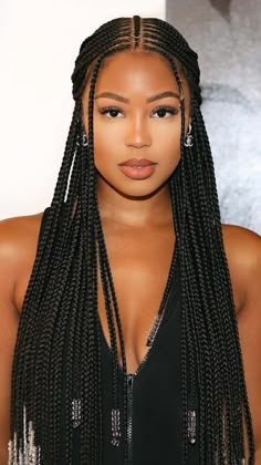 Box Braids With Cornrows On Top, Latest Hair Braids, Short Box Braids Hairstyles, Braided Cornrow Hairstyles