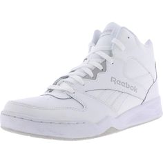 a white reebok shoe is shown on a white background