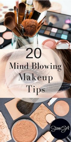 Over 20 tips makeup tips and tricks for every woman from top beauty experts. How many do you know? Makeup Tips And Tricks, 2020 Makeup, 15 Makeup, 20 Makeup, Tutorials Makeup, Make Up Tutorials, Makeup Tip, Glitter Eyeliner