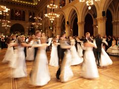 a group of people that are standing in the middle of a dance