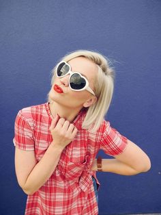 Spring/Summer outfit // Whippy Cake Red White And Blue Food, Ways To Wear A Sweater, A Line Skirt Outfits