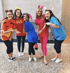 Winnie The Pooh Costume, Character Halloween Costumes, Spirit Week Outfits, Friend Costumes